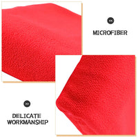 Serviette de Bain Microfibre Rouge 70 x 140 cm Séchage Rapide
