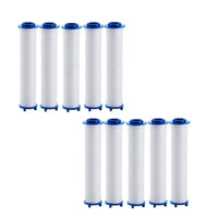 Filtre de Douche de Remplacement, Lot de 10 Cartouches PP Coton 8 cm