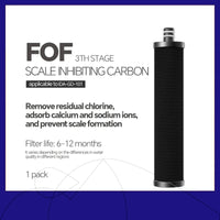 Filtre à Eau Cuisine Ultrafiltration 5 Étapes Inox avec Robinet