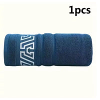 Serviette de Bain Coton Peigné Frise Grecque 70 x 140 cm