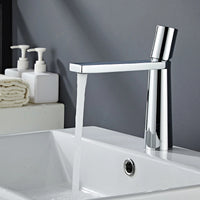 Mitigeur Lavabo Monotrou Blanc, Noir ou Chromé, Modèle Haut ou Bas