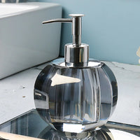 Accessoires Salle de Bain en Verre Cristal à la Pièce, 19 Articles