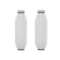Filtre de Douche Anti-Calcaire Blanc ou Argenté avec Rappel de Remplacement