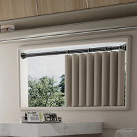Barre de Douche Télescopique Inox, Noir ou Blanc, 70 à 280 cm