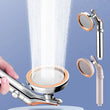 Pommeau de Douche Grand Panneau Haute Pression Blanc