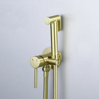 Douchette WC Mitigeur Laiton Eau Chaude et Froide, 8 Finitions