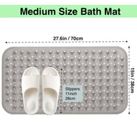 Tapis de Baignoire Antidérapant à Ventouses 70 x 38 cm