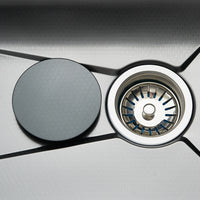 Évier Cuisine Inox 80 cm Cascade Affichage Digital, Gris ou Doré
