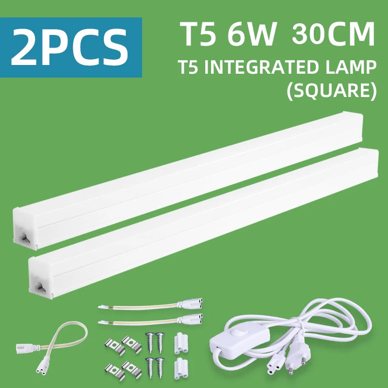 Réglette LED Cuisine Sous Meuble T5 ou Plate, 30 ou 50 cm