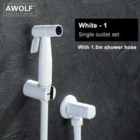 Douchette WC Shattaf Inox et Laiton Multi-Finitions