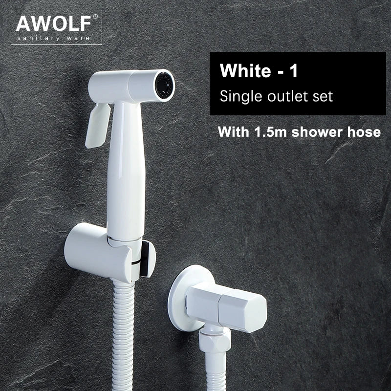 Douchette WC Shattaf Inox et Laiton Multi-Finitions