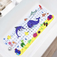 Tapis de Baignoire Antidérapant Extra Long 40 x 100 cm à Ventouses