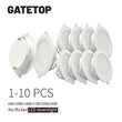 Downlight LED Encastrable Cuisine Extra-Plat, Lot de 1 à 10, 6 à 24 W