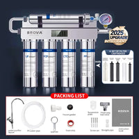 Filtre à Eau Cuisine Ultrafiltration 5 Étapes Inox avec Robinet
