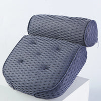 Oreiller de Baignoire 7 Ventouses Maille Respirante 4D