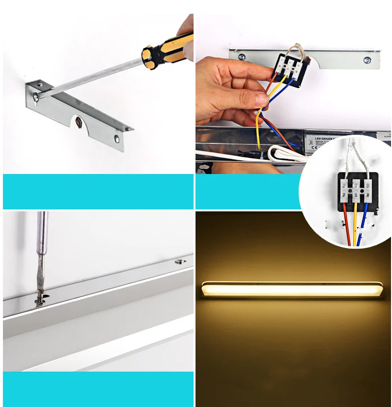 Applique LED pour Miroir Salle de Bain 40 cm Étanche