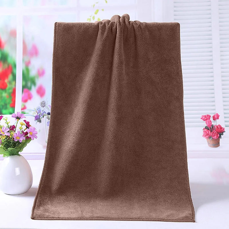 Serviette de Bain Microfibre 35 x 75 cm Séchage Rapide