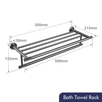 Accessoires Salle de Bain Gris Anthracite à Composer