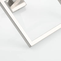 Porte-Serviette Anneau Carré Mural en Inox 304, 4 Finitions