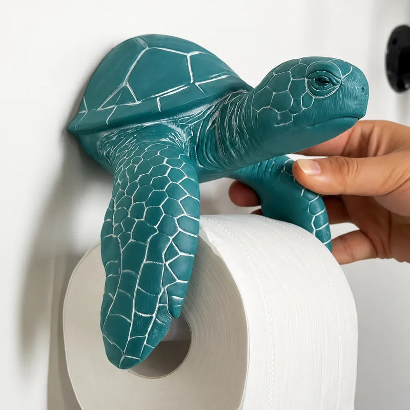 Porte-Papier Toilette Mural Animaux Marins Tortue Requin Pieuvre