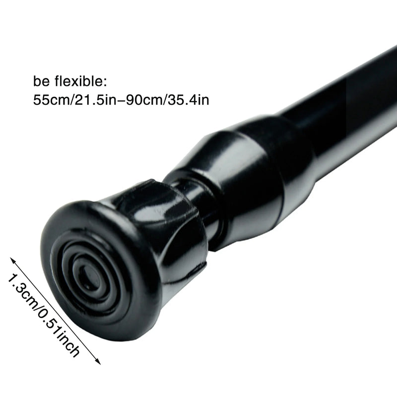 Barre de Rideau de Douche Extensible Multi-Usage, 18 à 90 cm