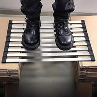 Égouttoir à Vaisselle Pliable Télescopique Inox 45-50 cm