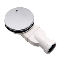Bonde de Douche Extra Plate Sortie Latérale 90 mm Blanc