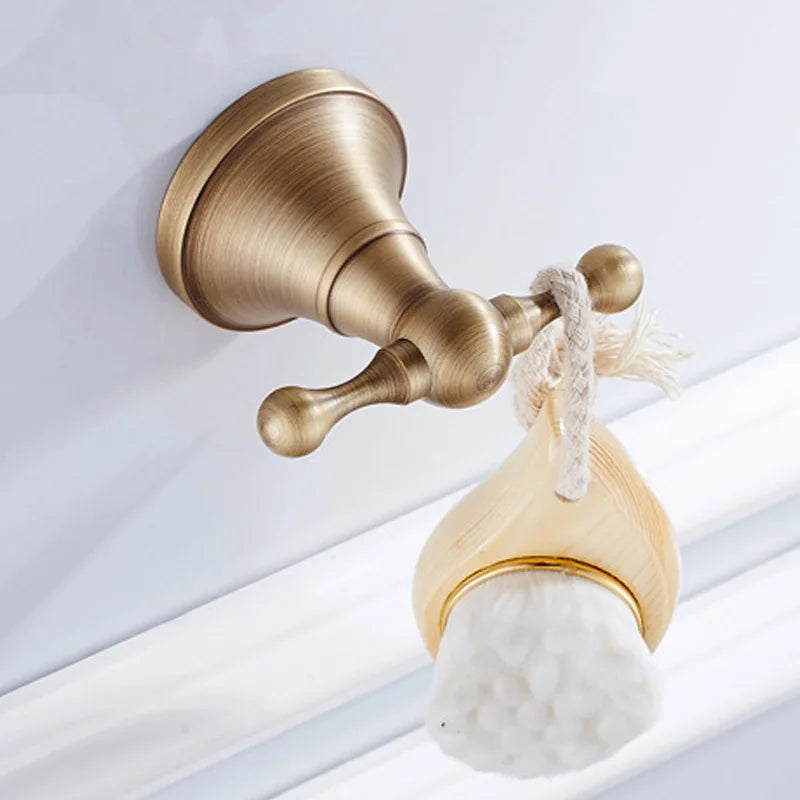 Accessoires Salle de Bain Laiton Massif Collection Complète