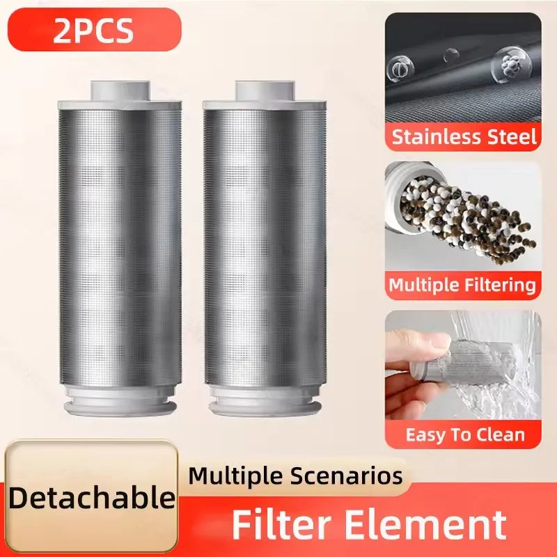 Préfiltre d'Eau Laiton pour Chauffe-Eau, Cartouche Inox Lavable et Détachable