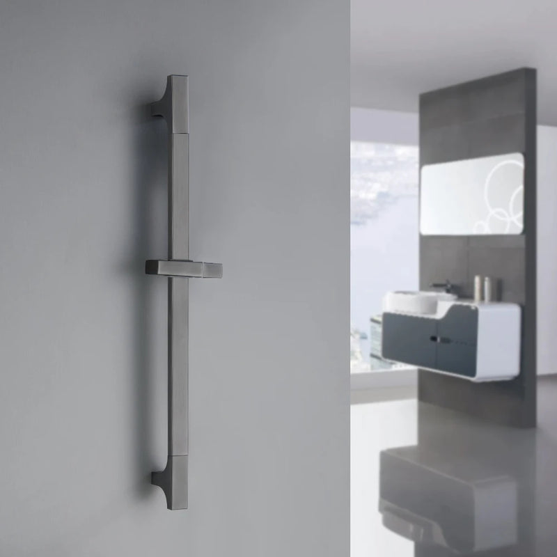 Barre de Douche Coulissante avec Flexible et Douchette