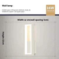 Applique Murale LED Ovale ou Rectangulaire, 4 Finitions, 16 ou 28 W