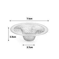 Filtre d'Évier Inox Anti-Cheveux, 4 Diamètres, Lot de 1 à 10
