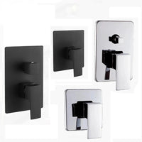 Mitigeur Douche Encastrable 1, 2 ou 3 Voies Laiton, Chromé ou Noir