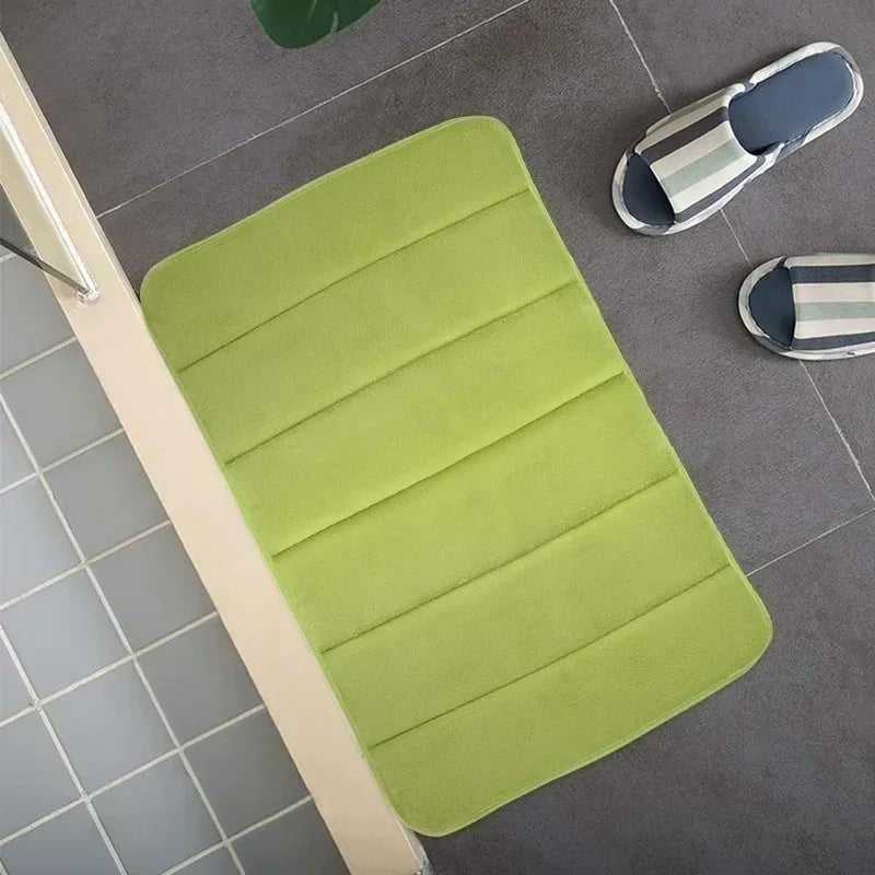 Tapis de Bain Mémoire de Forme Corail Ultra Absorbant