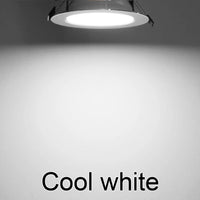 Spot LED Encastrable Cuisine Rond Blanc ou Argent, 7 à 18 W