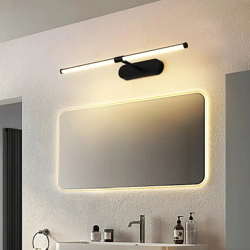 Applique Salle de Bain LED Tactile Variateur 43 et 55 cm