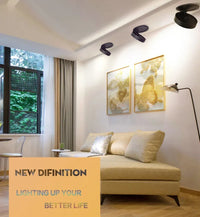 Spot LED Encastrable Rotatif 360° Cuisine, Pliable à 90°, 5 à 24 W