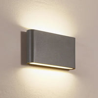 Applique Murale LED Aluminium Haut et Bas, 11,5 ou 17,5 cm
