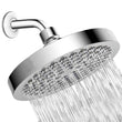 Pommeau de Douche Pluie Rond 15 cm Chromé ou Noir