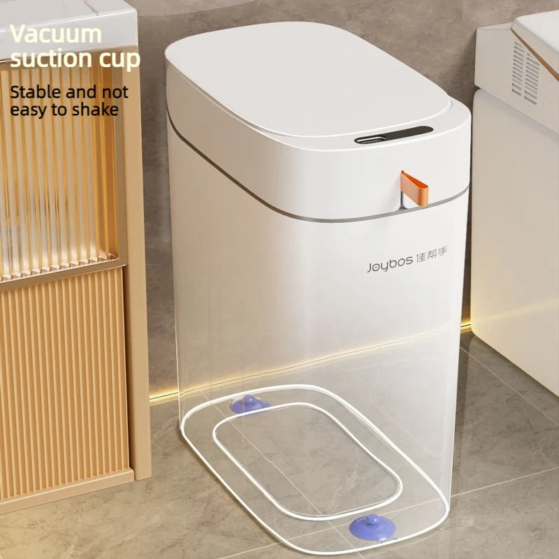Poubelle de Salle de Bain à Capteur avec Distributeur de Sacs