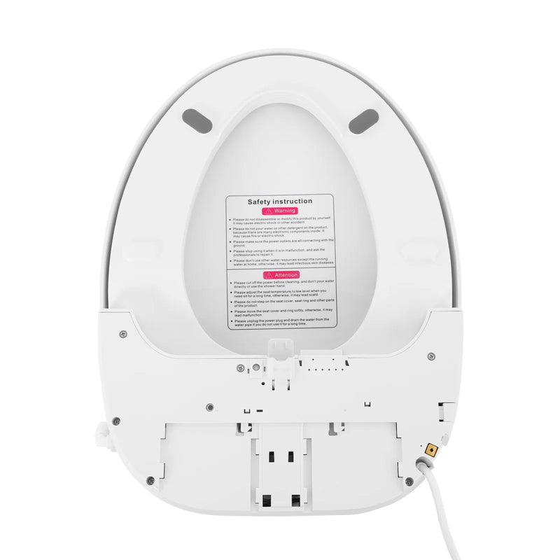 Abattant Japonais Électrique Chauffant 1300 W avec Télécommande, 51 cm
