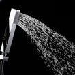 Pommeau de Douche à Main Carré Chromé, Économie d'Eau