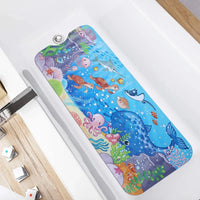 Tapis de Baignoire Antidérapant Extra Long 40 x 100 cm à Ventouses