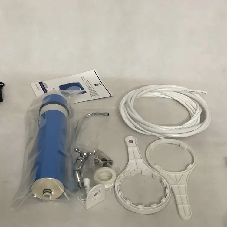 Osmoseur Domestique 5 Étapes 400 GPD avec Pompe et Support