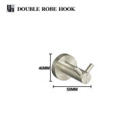 Accessoires Salle de Bain Nickel Brossé à Choisir par Pièce