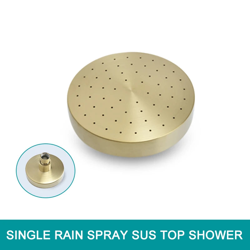 Douche Encastrable Pluie 10 cm, 4 Finitions