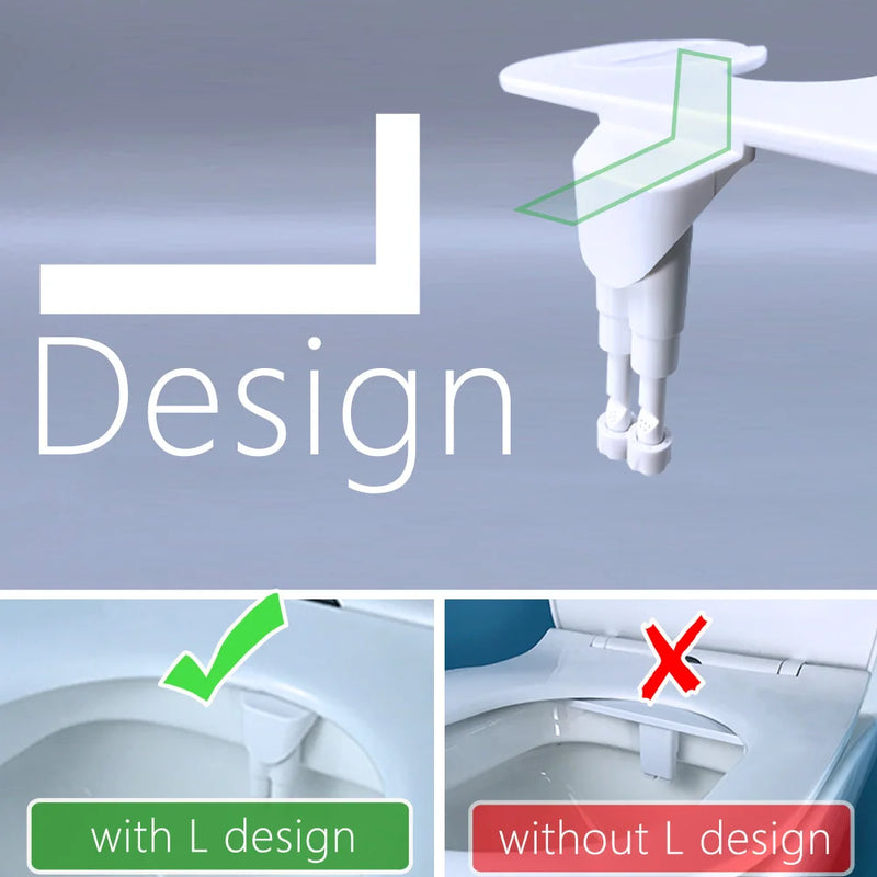 Abattant WC Japonais Bidet Non Électrique