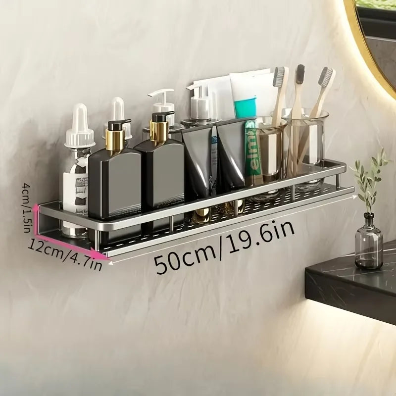 Étagère de Douche Sans Perçage Auto-Adhésive Crochet Amovible