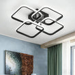 Plafonnier LED Carré Cuisine Moderne Motif en Grille ou en Croix