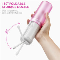Bidet Portable Électrique Rechargeable USB-C 5 Modes, Réservoir 250 ml